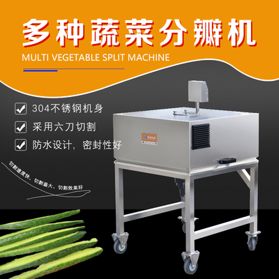 果蔬開瓣的機械 多功能開瓣機 黃瓜 蘿卜 萵筍 均勻分六瓣 食品加工廠