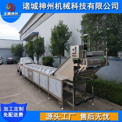 青豆漂燙機(jī) 蔬菜殺青機(jī) 蔬菜固色漂燙設(shè)備